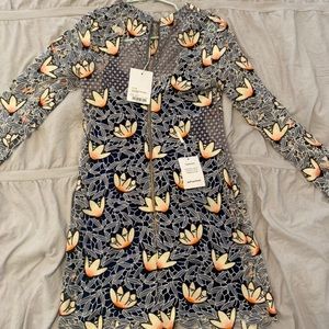 Self-portrait mini dress